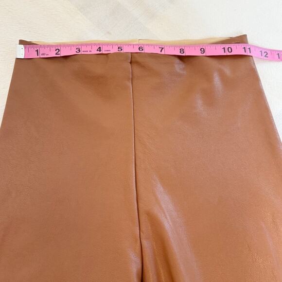 Commando Faux Leather Leggings Cocoa Size Small - Picture 5 of 11